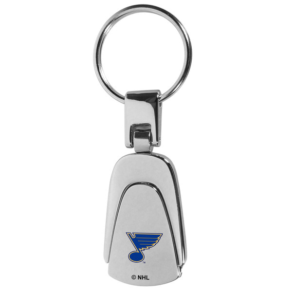 St. Louis Blues® Steel Teardop Key Chain