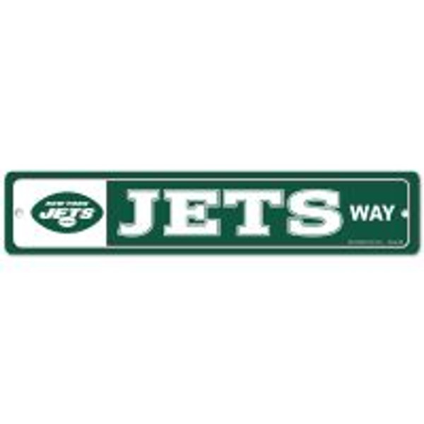 New York Jets Street / Zone Sign 3.75" X 19"