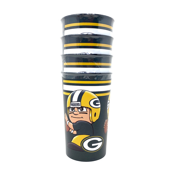 Green Bay Packers Party Cup 4 Pack