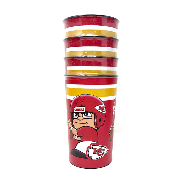 Kansas City Chiefs Party Cup 4 Pack