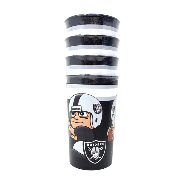 Las Vegas Raiders Party Cup 4 Pack