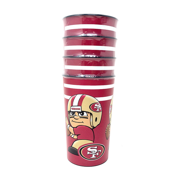 San Francisco 49ers Party Cup 4 Pack