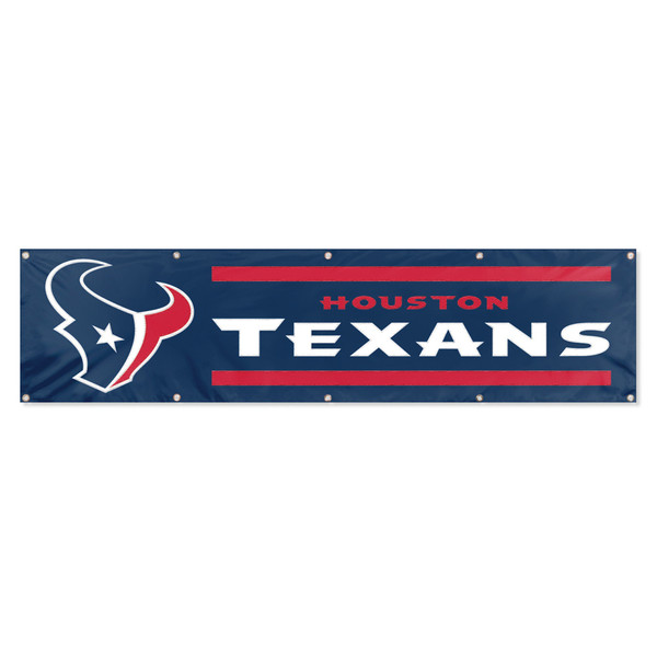 Houston Texans Giant 8' x 2' Banner