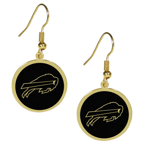 Buffalo Bills Gold Tone Earrings