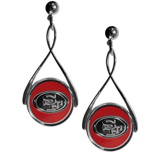 San Francisco 49ers Tear Drop Earrings