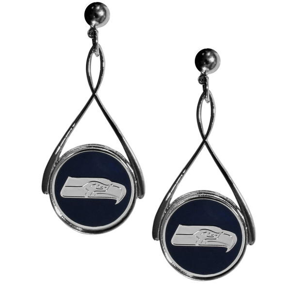 Seattle Seahawks Tear Drop Earrings