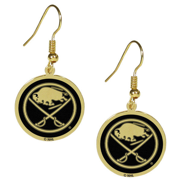 Buffalo Sabres® Gold Tone Earrings