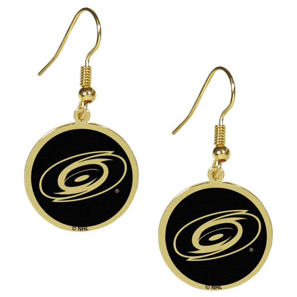 Carolina Hurricanes® Gold Tone Earrings