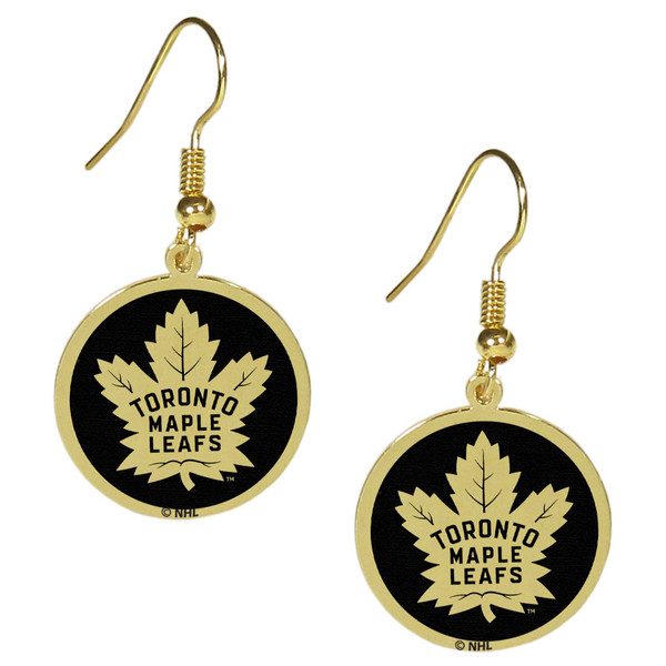 Toronto Maple Leafs® Gold Tone Earrings