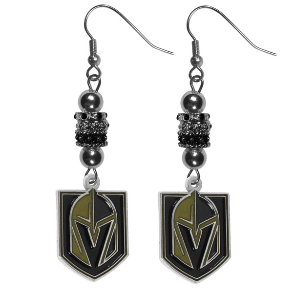 Vegas Golden Knights® Euro Bead Earrings