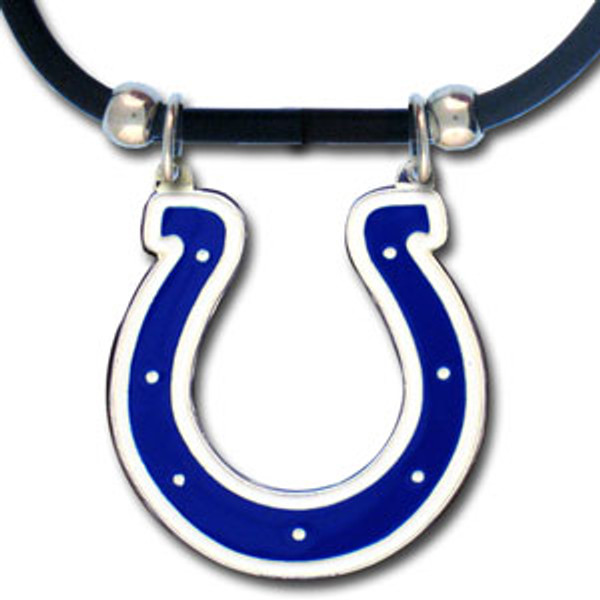 Indianapolis Colts Rubber Cord Necklace