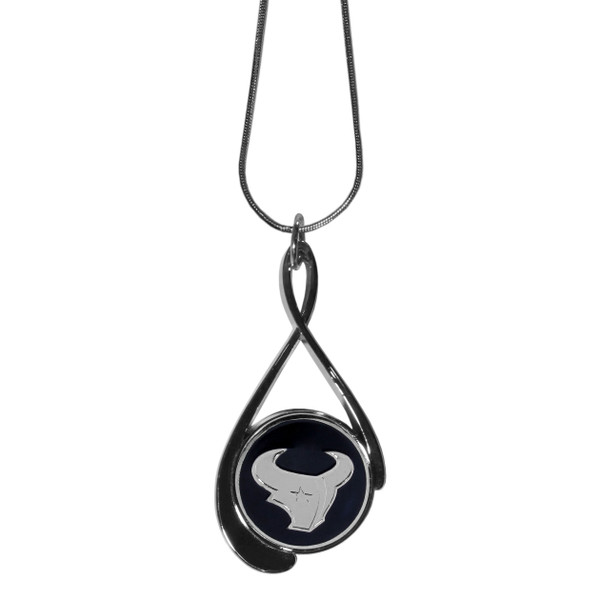 Houston Texans Tear Drop Necklace