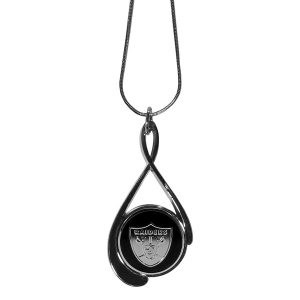 Las Vegas Raiders Tear Drop Necklace