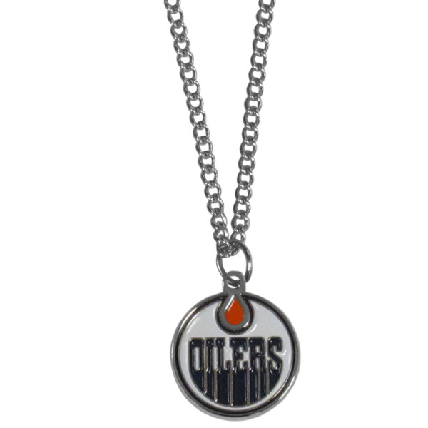 Edmonton Oilers® Chain Necklace with Small Charm