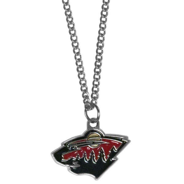 Minnesota Wild® Chain Necklace with Small Charm