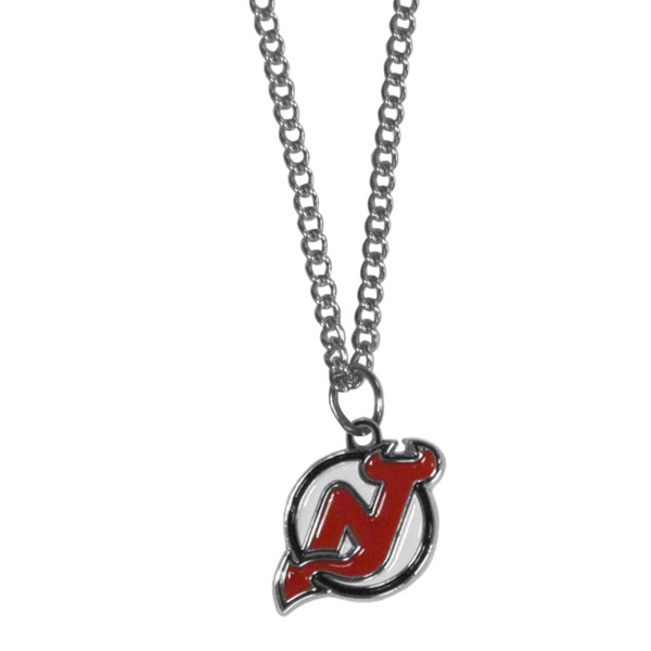 New Jersey Devils® Chain Necklace with Small Charm