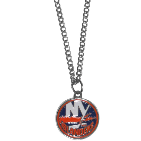 New York Islanders® Chain Necklace with Small Charm