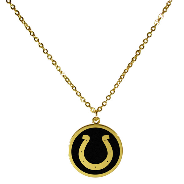 Indianapolis Colts Gold Tone Necklace