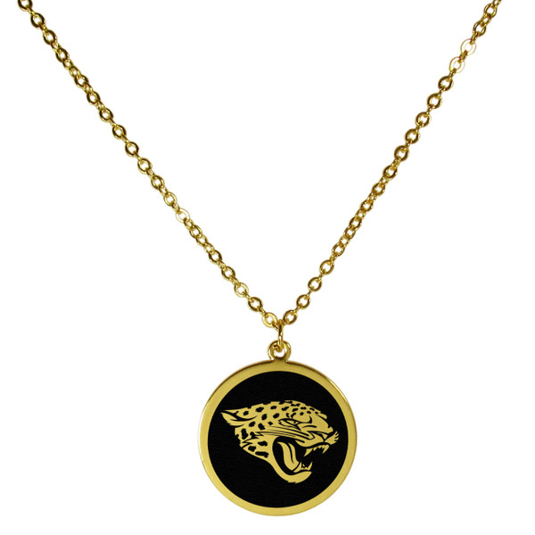 Jacksonville Jaguars Gold Tone Necklace