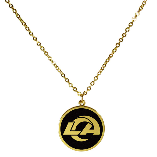 Los Angeles Rams Gold Tone Necklace