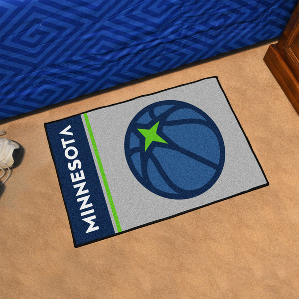 NBA - Minnesota Timberwolves Uniform Starter Mat 19"x30"