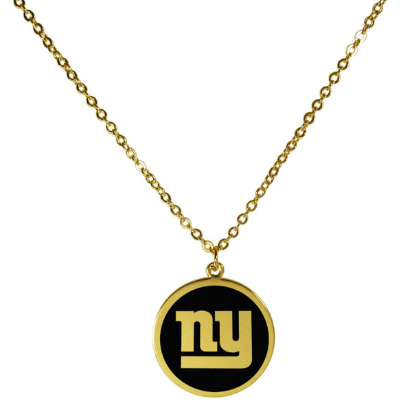 New York Giants Gold Tone Necklace