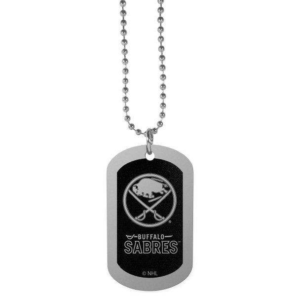 Buffalo Sabres® Chrome Tag Necklace