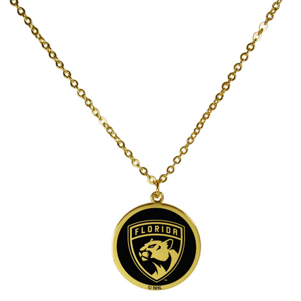 Florida Panthers® Gold Tone Necklace