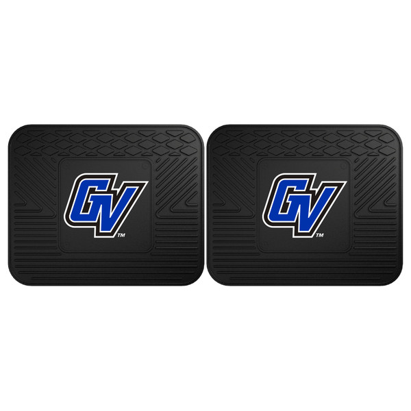 Grand Valley State University - Grand Valley State Lakers 2 Utility Mats "GV" Logo Black