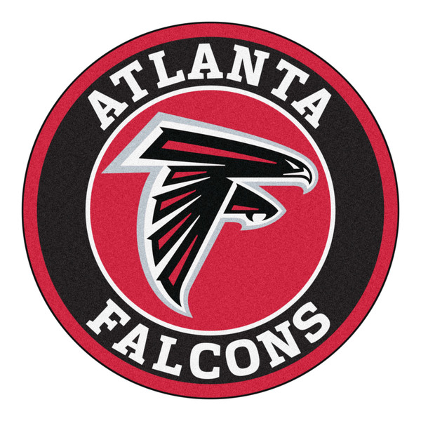 Atlanta Falcons Roundel Mat Falcon Primary Logo Red