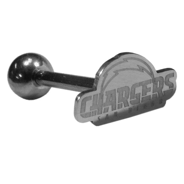 Los Angeles Chargers Barbell Tongue Ring