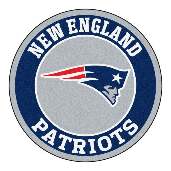 New England Patriots Roundel Mat Patriot Head Primary Logo Navy