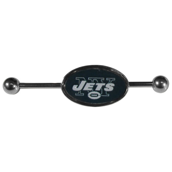 New York Jets Industrial Slider Barbell