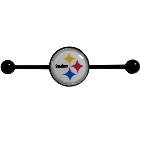 Pittsburgh Steelers Industrial Slider Barbell