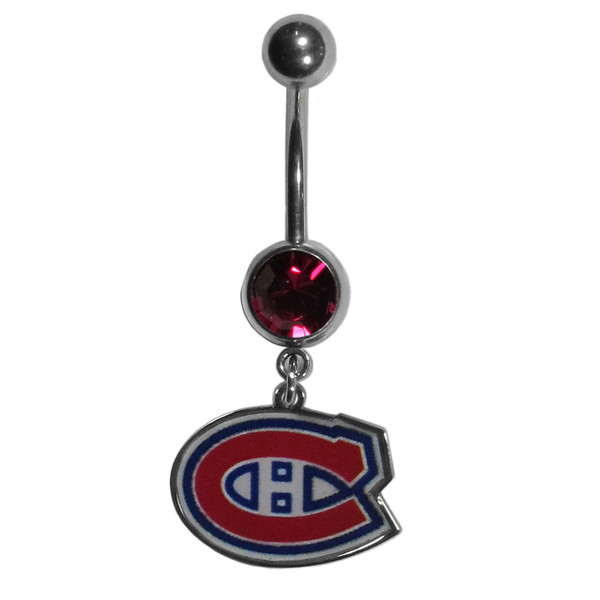 Montreal Canadiens® Steel Navel Ring