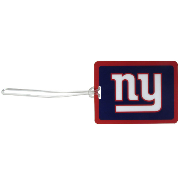 New York Giants Vinyl Luggage Tag