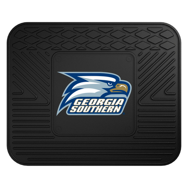 Georgia Southern University - Georgia Southern Eagles Utility Mat "Eagle" Logo & "Georgia Southern" Wordmark Black