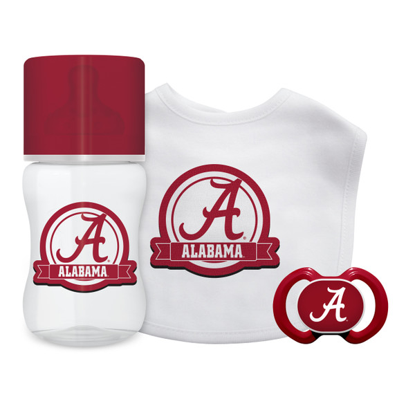 Alabama Crimson Tide Baby Gift Set 3 Piece