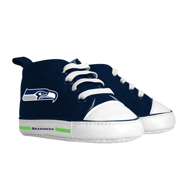 Seattle Seahawks Baby Pre-walker Hightop Shoes