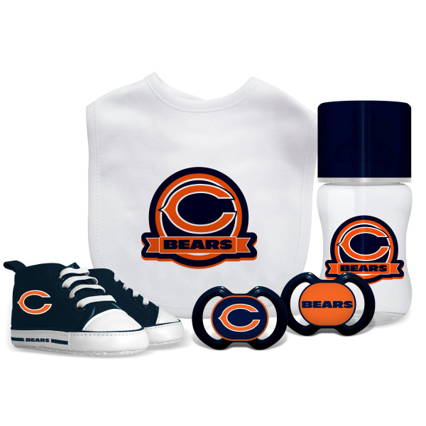 Chicago Bears Baby Gift Set 5 Piece