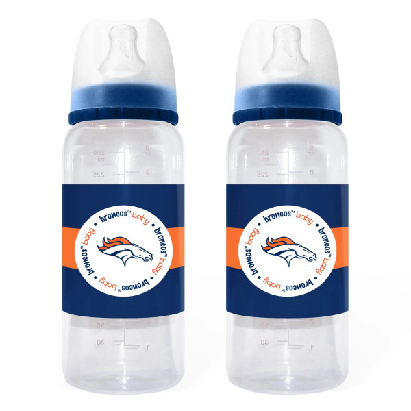 Denver Broncos Baby Bottle 2 Pack