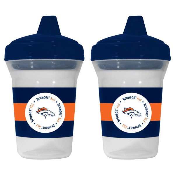 Denver Broncos Sippy Cup 2 Pack