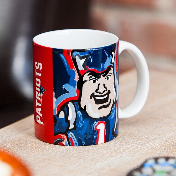 New England Patriots 11oz. Justin Patten Mug