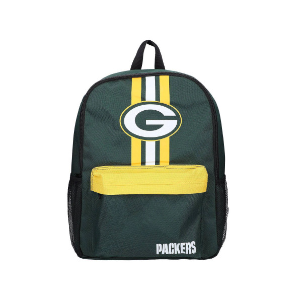 FOCO Green Bay Packers 2021 Team Stripe Backpack