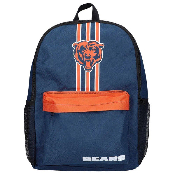 FOCO Chicago Bears 2021 Team Stripe Backpack