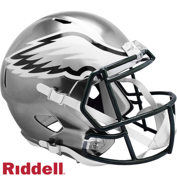 Philadelphia Eagles Helmet Riddell Replica Full Size Speed Style FLASH Alternate