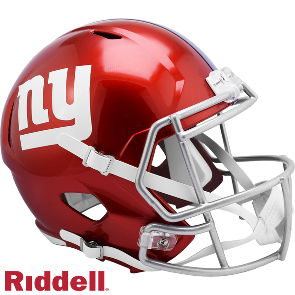 New York Giants Helmet Riddell Replica Full Size Speed Style FLASH Alternate