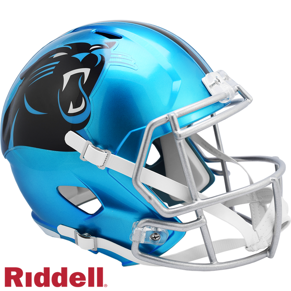 Carolina Panthers Helmet Riddell Replica Full Size Speed Style FLASH Alternate