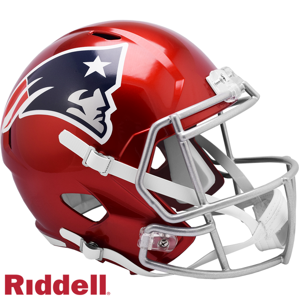 New England Patriots Helmet Riddell Replica Full Size Speed Style FLASH Alternate