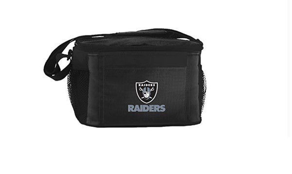 Las Vegas Raiders 6 Pack Insulated Lunch Cooler